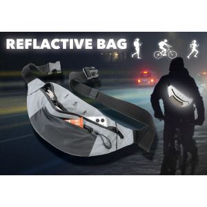 Reflecterende Geldgürteltasche Bauchtasche