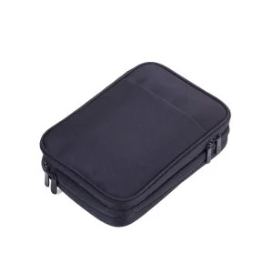 Troika Connected Organizer-etui voor muis, oplader, kabels, adapters Zwart