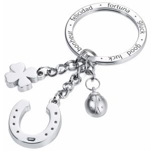 Troika Good Luck Charm Geluksbrenger sleutelhanger