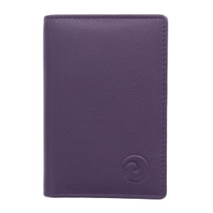 Mala Leather Kaarthouder Origin RFID Purple