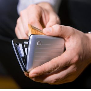 Ögon Designs Smart Credit Card Case V2 Aluminium Portemonnee